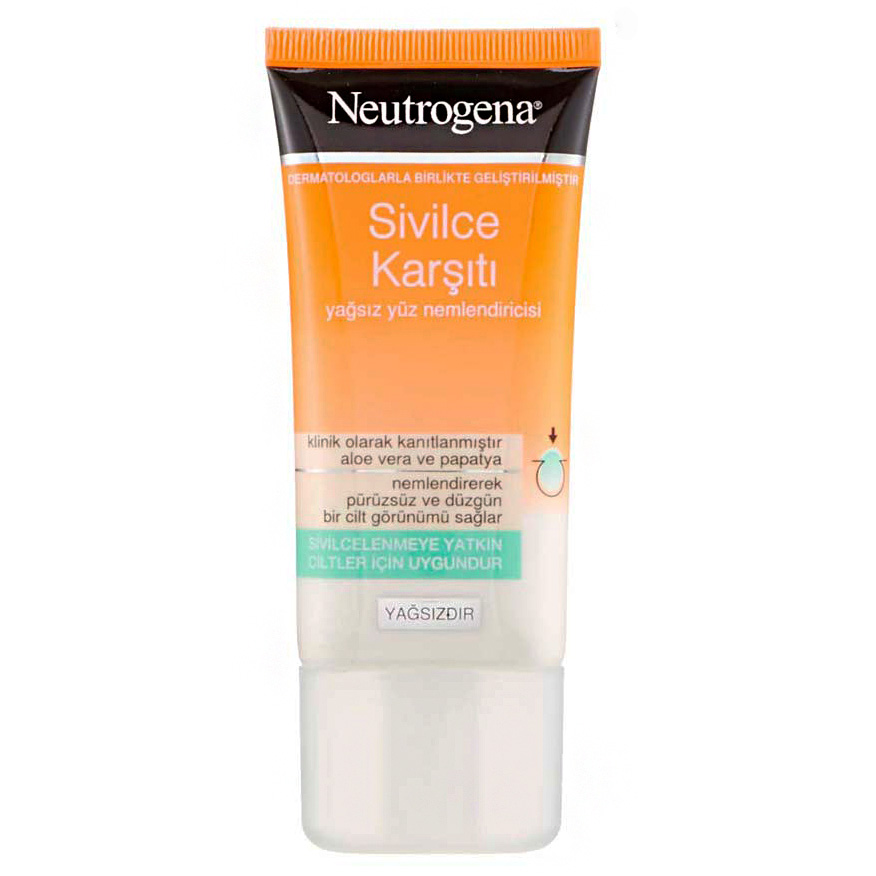 Nutrogena SIVILCE KARSITI Face Cream 50Ml کرم مرطوب کننده ضد جوش نوتروژینا مدل SIVILCE KARSITI حجم 50 میل
