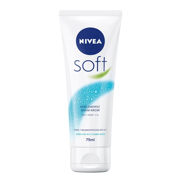 کرم مرطوب کننده دست و صورت Soft نیوآ ۷۵میل کرم مرطوب کننده دست و صورت Soft نیوآ ۷۵میل