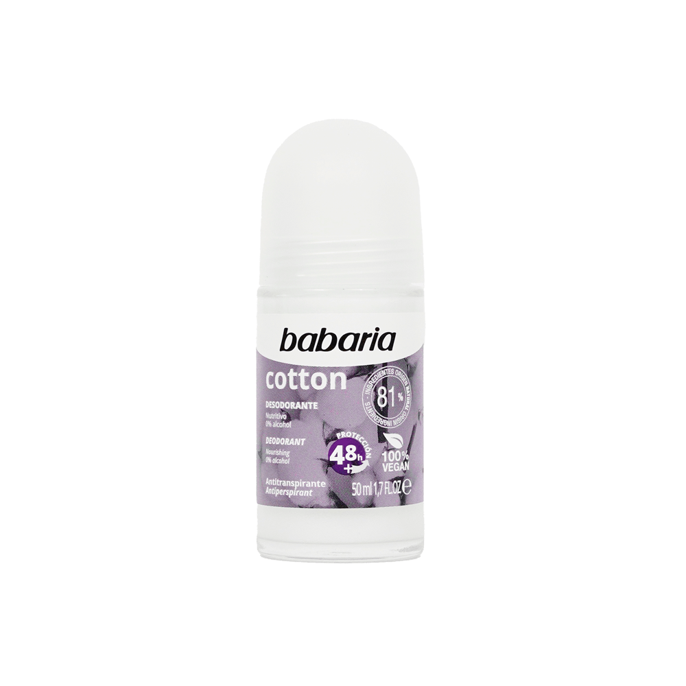 Babaria Cotton Roll-On Deodorant Babaria Cotton Roll-On Deodorant