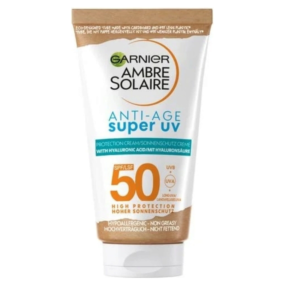 کرم ضد آفتاب ضد پیری SPF 50 گارنیه ۵۰میل کرم ضد آفتاب ضد پیری SPF 50 گارنیه ۵۰میل