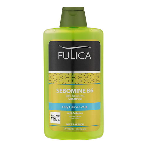 Fulica Sebomine B6 Sebo-Regulating Shampoo Sulfate Frea شامپو بدون سولفات کاهش چربی سر Sebomine B6 فولیکا