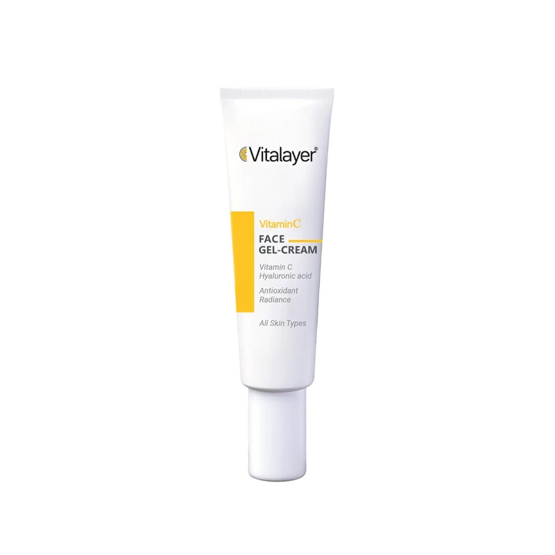 Vitalayer Vitamin C Face Gel-Cream ژلکرم روشنکننده ویتامین C ویتالیر
