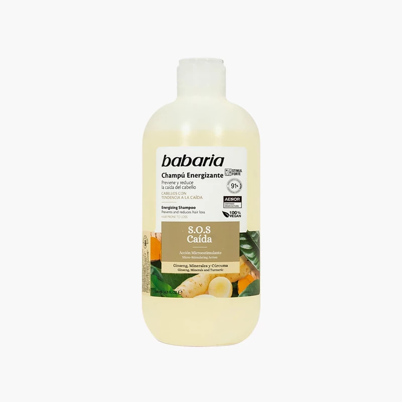 Babaria SOS Hair Loss Energizing Shampoo شامپو ضد ریزش مو باباریا