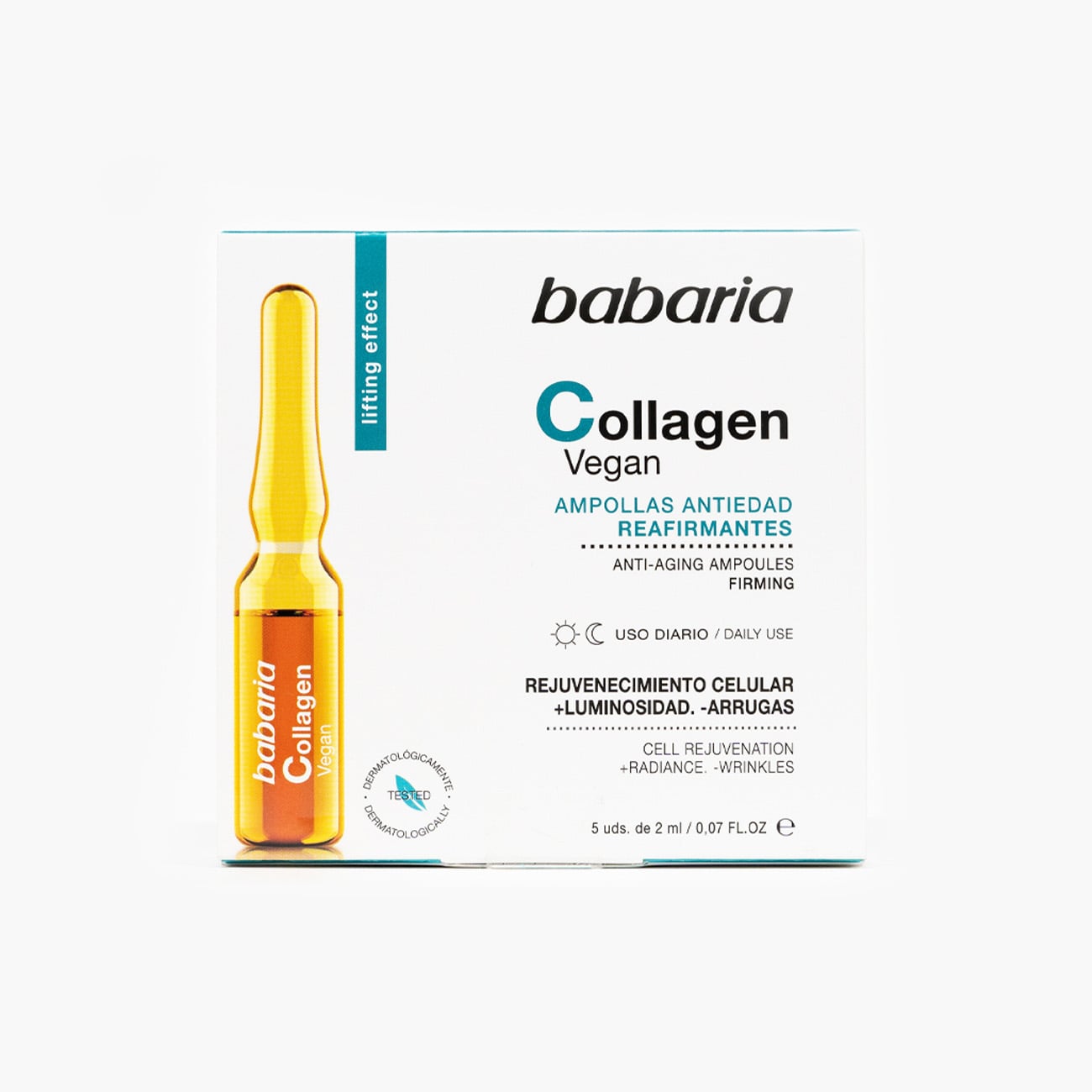 Babaria Vegan Collagen Ampoules ویال (آمپول) سفت کننده کلاژن باباریا