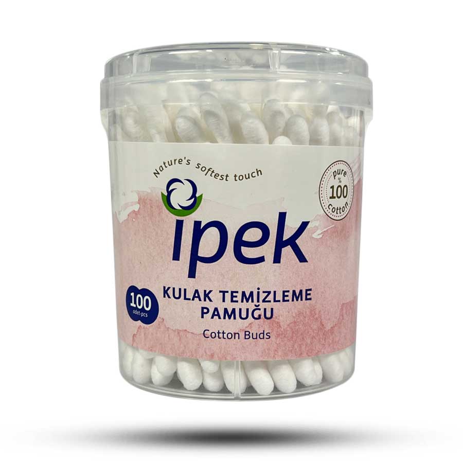 Ipek Cotton Buds - 100 Sticks گوش پاک کن ایپک