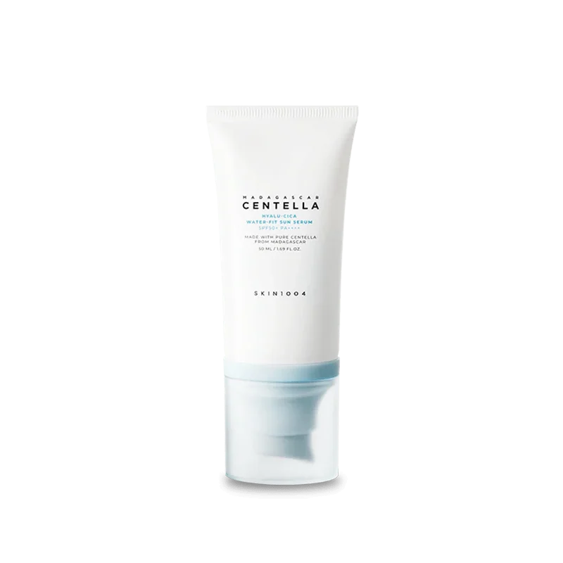 Skin 1004 Centella Hyalu-Cica Water-Fit Sun Serum SPF 50+ کرم ضد آفتاب سنتلا SPF 50 اسکین ۱۰۰۴