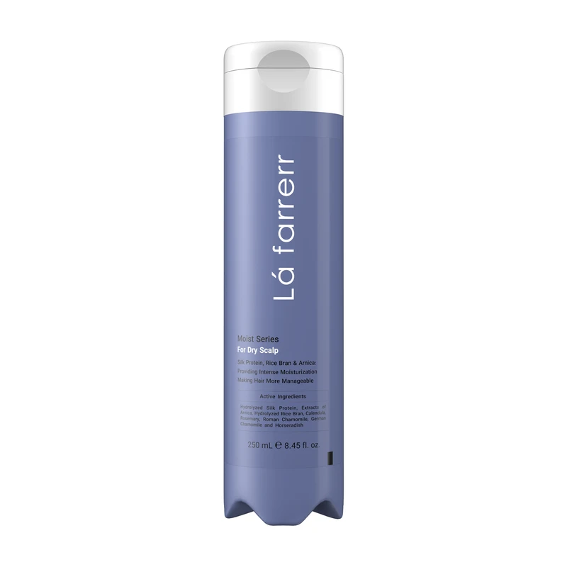 Lafarrerr Shampoo Moist Series for Dry Scalp شامپو موهای خشک و زبر لافارر