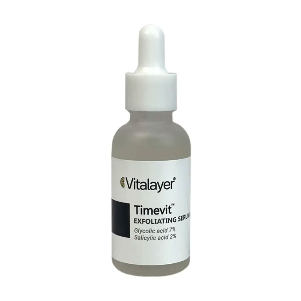 Vitalayer Timevit Glycolic Acid 7% Exfoliating Serum سرم لایهبردار گلیکولیک اسید ۷٪ تایم ویت ویتالیر