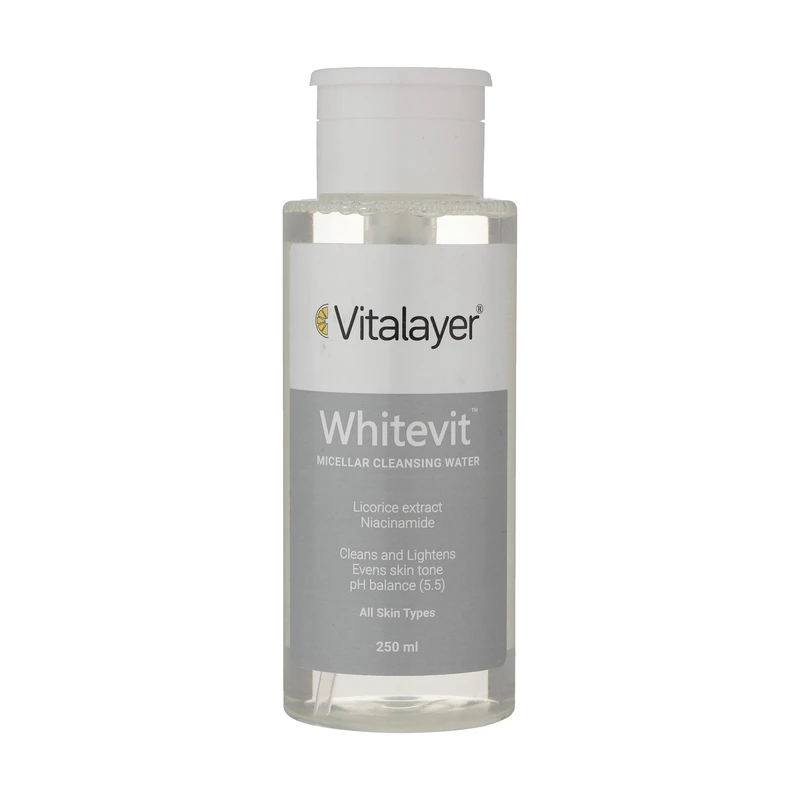 Vitalayer Whitevit Micellar Cleansing Water میسلار واتر وایت ویت ویتالیر
