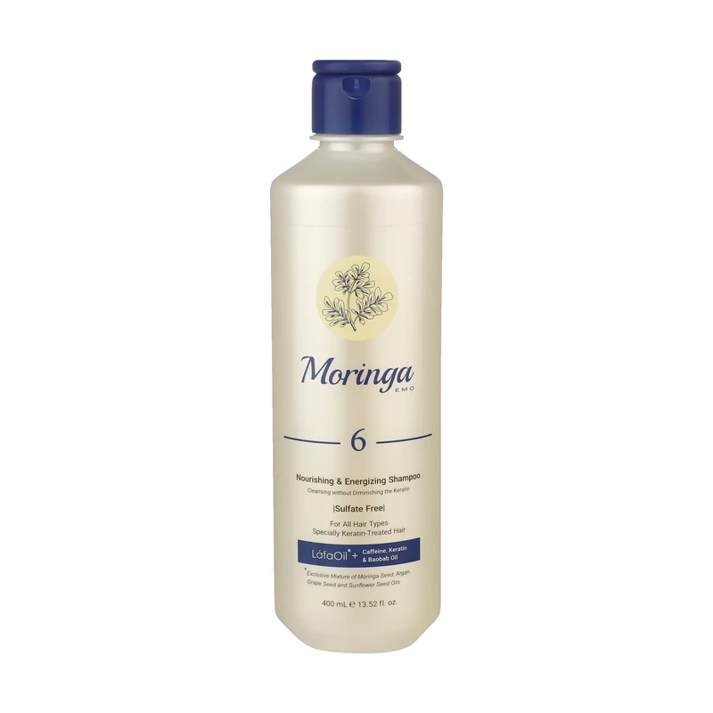 Moringa Emo Nourishing & Energizing Shampoo Sulfate Free شامپو مغذی بدون سولفات مورینگا امو