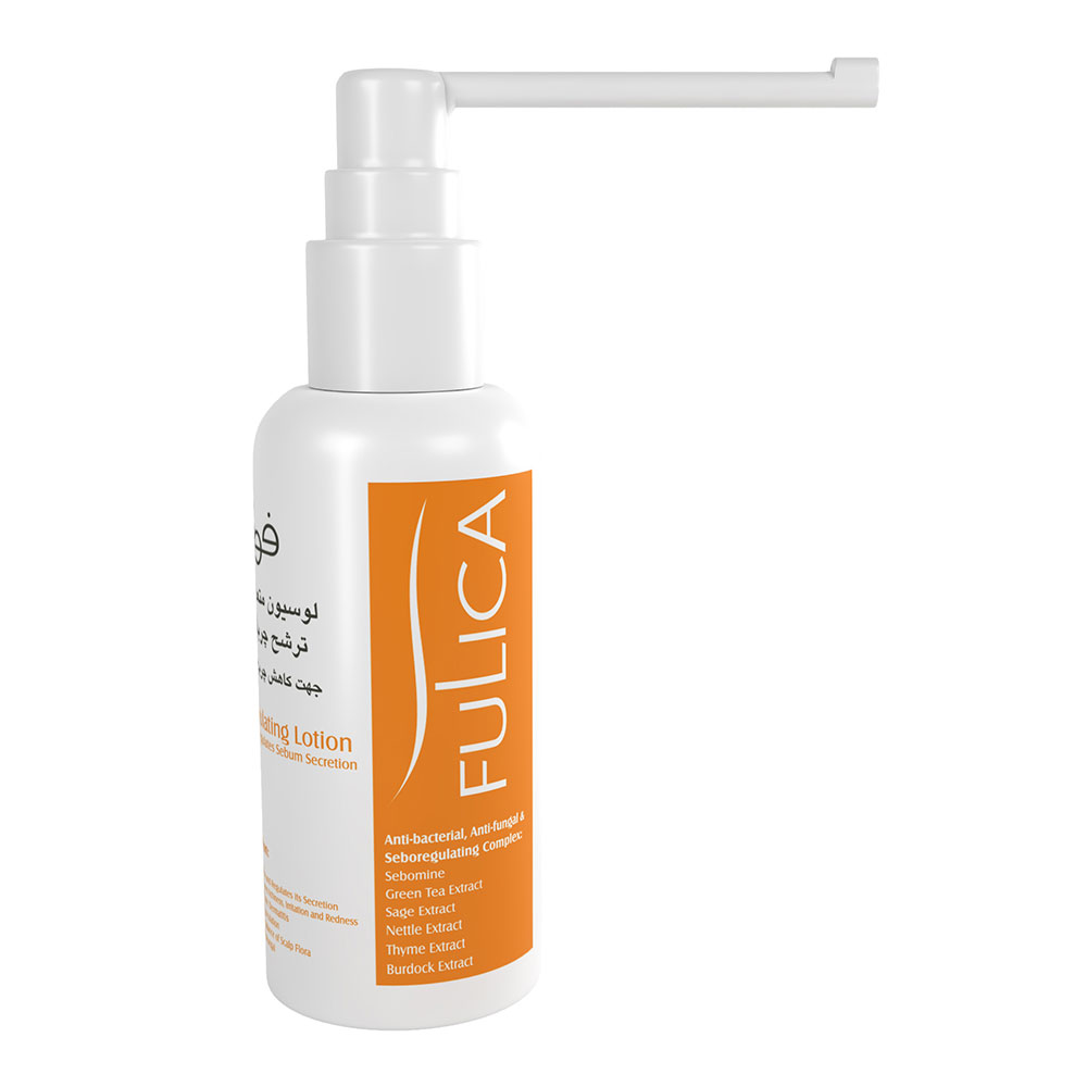 Fulica Seboregulating Lotion لوسیون متعادل کننده چربی پوست سر فولیکا