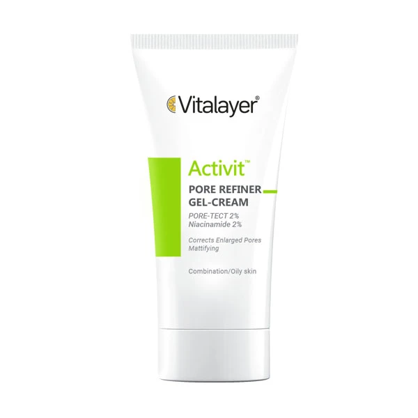 Vitalayer Activit Pore Refiner Gel Cream کرم ژل جمع کننده منافذ اکتیویت ویتالیر