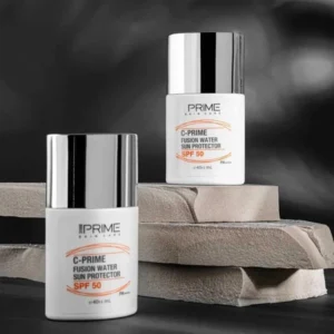 فلوئید ضد آفتاب فیوژن واتر پرایم SPF 50 بی رنگ ۴۰میل 1 فلوئید ضد آفتاب فیوژن واتر پرایم