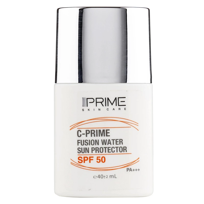 Prime C-Prime Fusion Water Sun Protector SPF 50 فلوئید ضد آفتاب فیوژن واتر پرایم