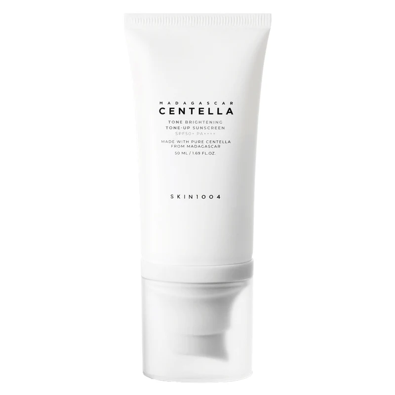 Skin 1004 Centella Tone Brightening Tone-Up Sunscreen SPF 50+ کرم ضد آفتاب تون آپ سنتلا SPF 50 اسکین ۱۰۰۴