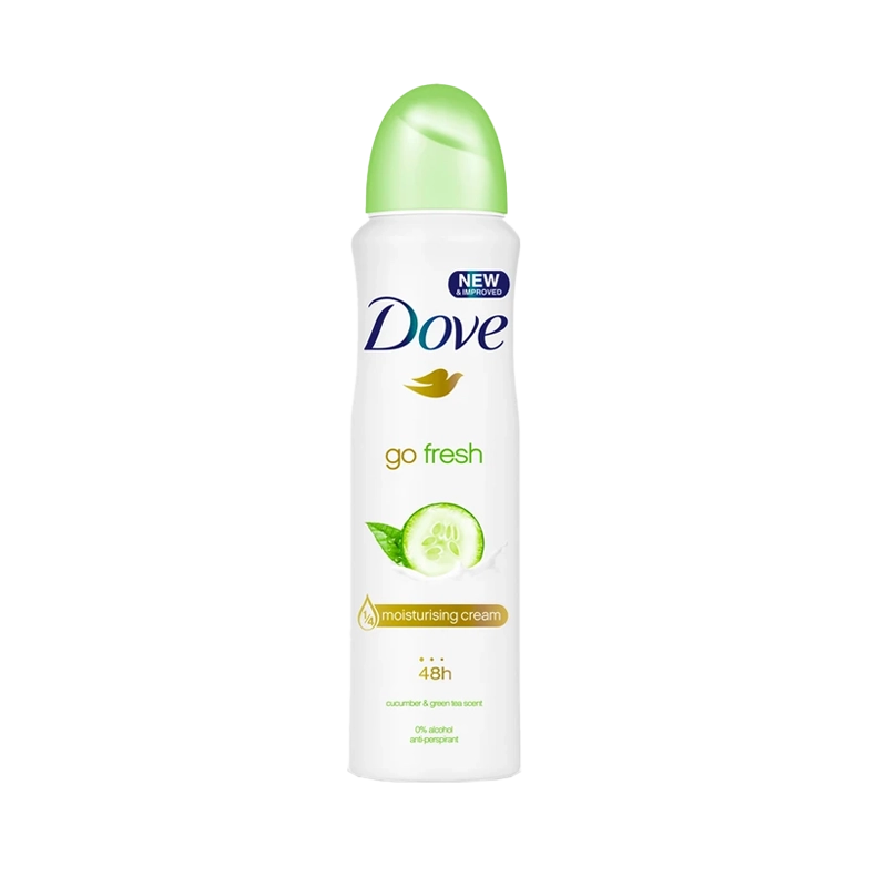 Dove Go Fresh Deodorant Spray Cucumber & Green Tea tea Scent اسپری ضد تعریق خیار داو