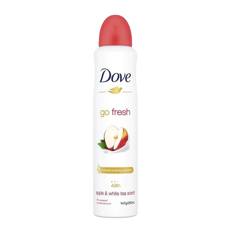 Dove Go Fresh Deodorant Spray apple & white tea Scent اسپری ضد تعریق سیب داو