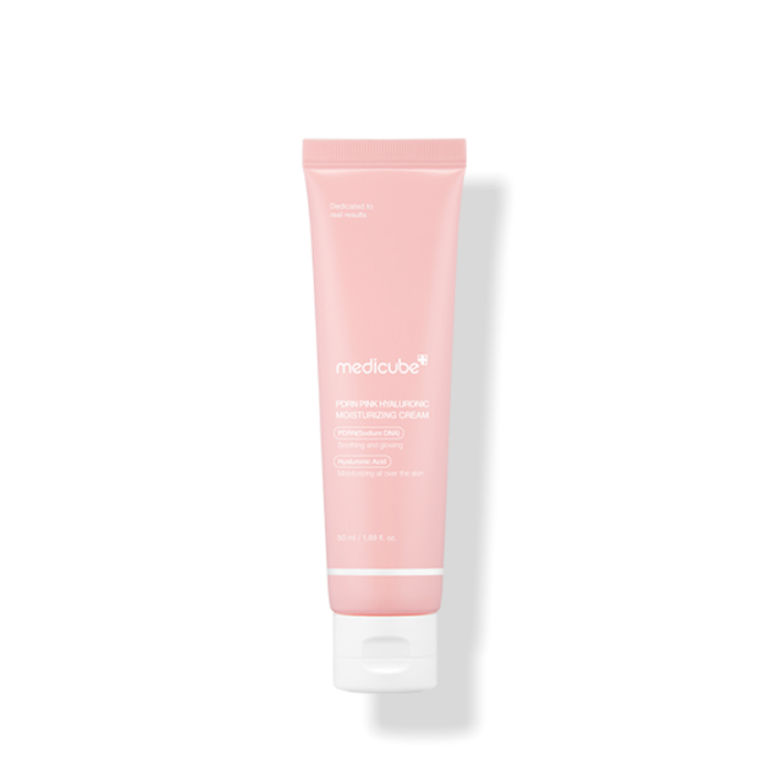 Medicube PDRN Pink Hyaluronic Moisturizing Cream کرم مرطوب کننده هیالورونیک و PDRN مدی کیوب