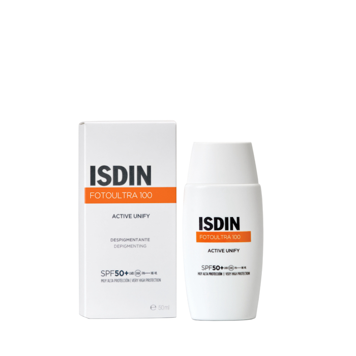 Isdin Fotoultra 100 Active Unify Sunscreen ضد آفتاب اکتیو یونیفای ایزدین