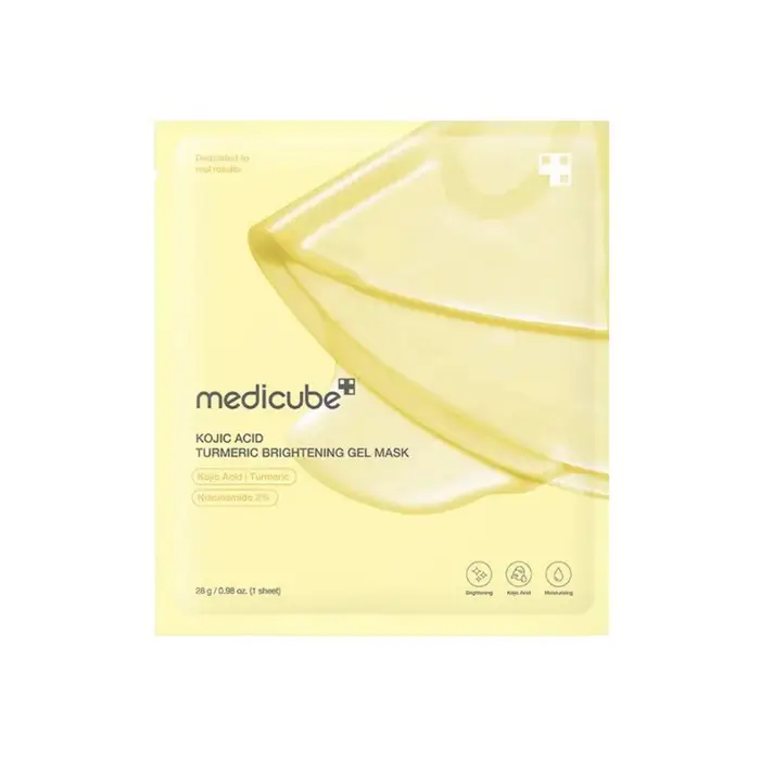 Medicube Kojic Acid Turmeric Brightening Gel Mask ماسک ژلی کوجیک اسید و زردچوبه مدیکیوب