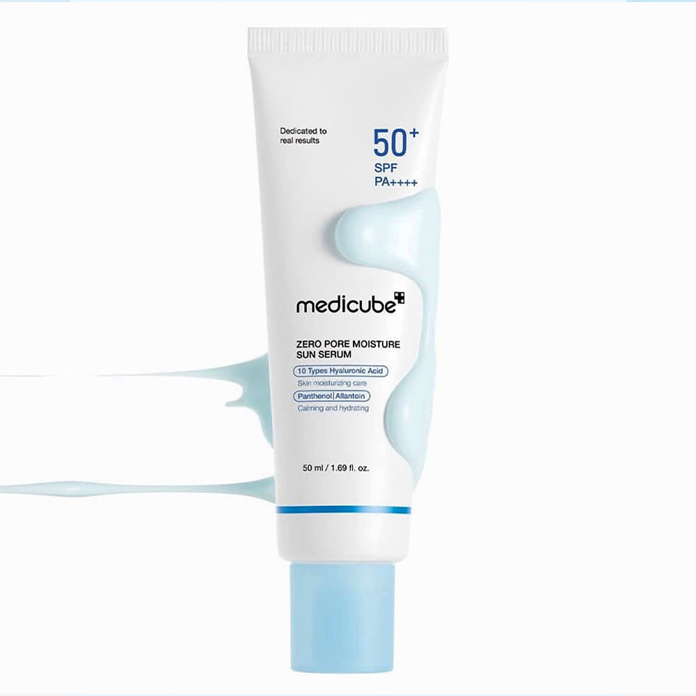 Medicube Zero Pore Moisture Sun Serum سرم ضد آفتاب کنترل منافذ مدیکیوب